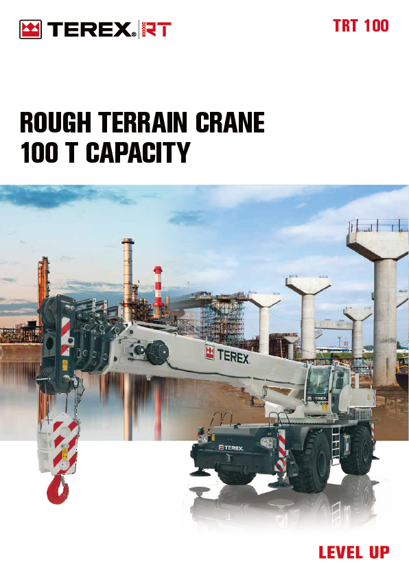 TRT-100_rough terrain crane 100 T capacity