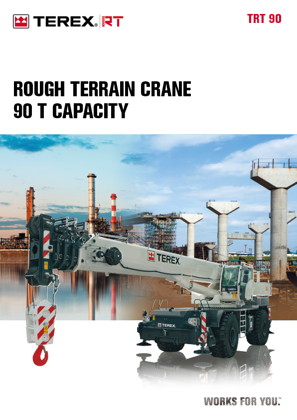 TRT-90_rough terrain crane 90 T capacity